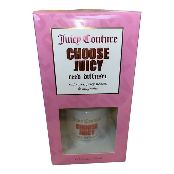 Juicy Couture 4 oz Reed Diffuser - CHOOSE JUICY - NIB - Picture 1 of 4